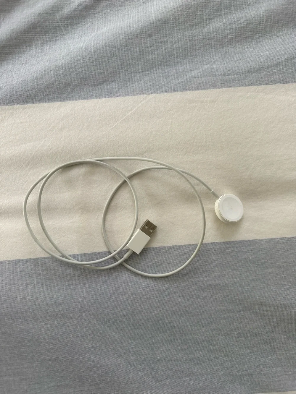 Apple White Magnetic Charging Cable for Apple Watch
